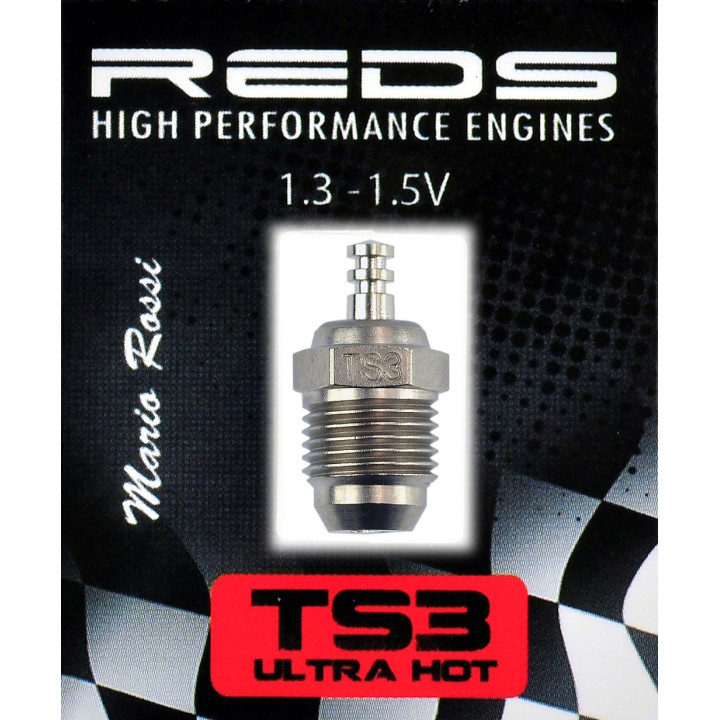 REDTS3 REDS TS3 Turbo Special Off-Road Glow Plug (Ultra Hot) Reds Racing RSRC