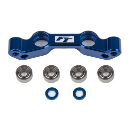 AS91984 Steering Rack, Blue Aluminium  RC10B6.4 Team Associated RSRC