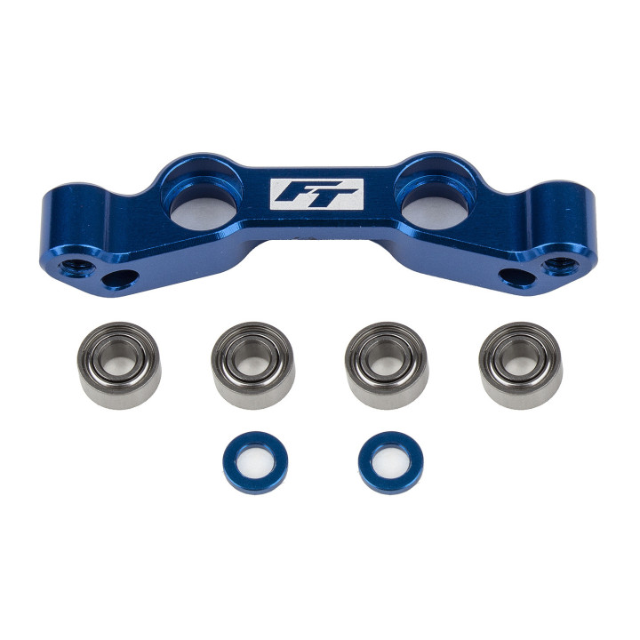 AS91984 Steering Rack, Blue Aluminium  RC10B6.4 Team Associated RSRC
