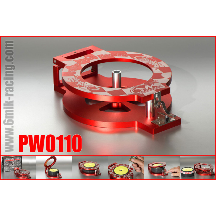 PW0112 Machine à coller les Pneus Optima TT 1/8 V2 Optima RSRC