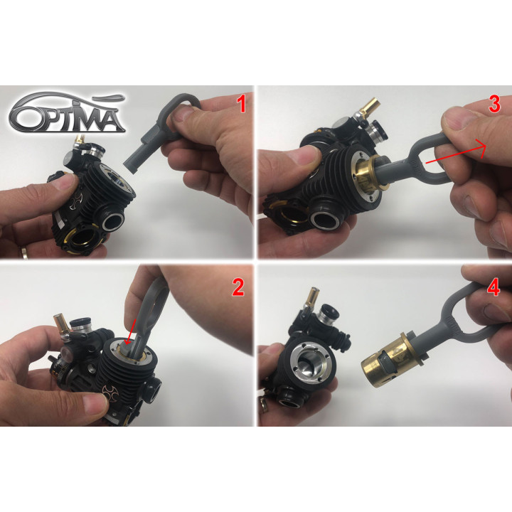 PODC 3.5cc engine piston sleeve remover Optima RSRC