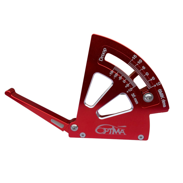 PW0140 Outil Optima de garde au sol et droop TT 1/8 Optima RSRC