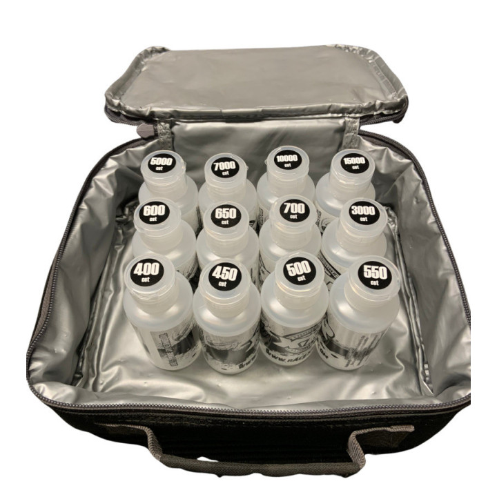 PACKSILXTR Pack d'Huiles Silicone avec Pochette XTR RSRC RSRC