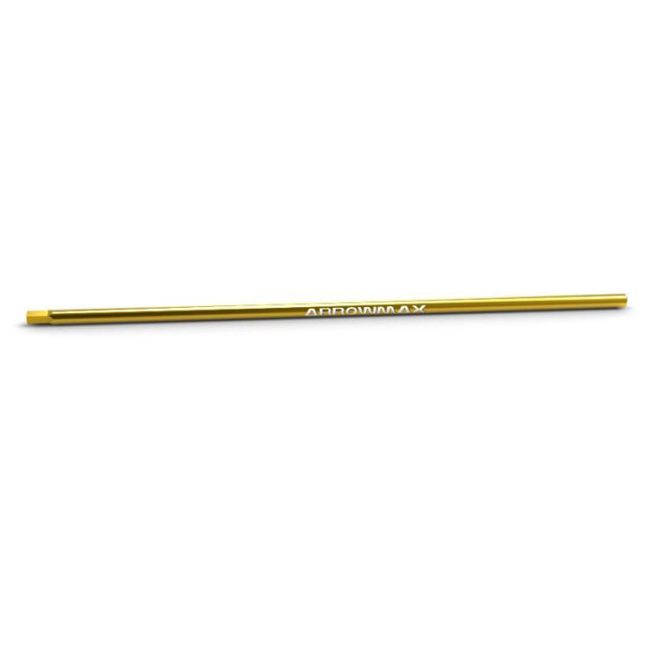 AM411125 Embout pour tournevis 2.5mm acier Wolfram traité Nitride de titane Arrowmax RSRC