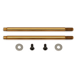 AS91623 3X35 Shock Shaft V2Tin (Pr) For As91579 Body Team Associated RSRC