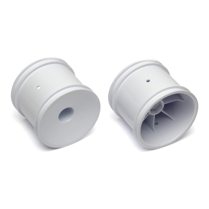 AS7852 T4.2, T5M, T6.1Hex Wheel 12mm White Team Associated RSRC