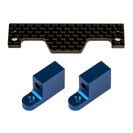 AS91890 Support entier de servo aluminium RC10T6.2 Team Associated RSRC