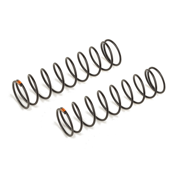 AS81238 Ressorts d'amortisseur arrière, Orange, 4,9 lb/in, L86, 1.6D V2 RC8T4/E Team Associated RSRC