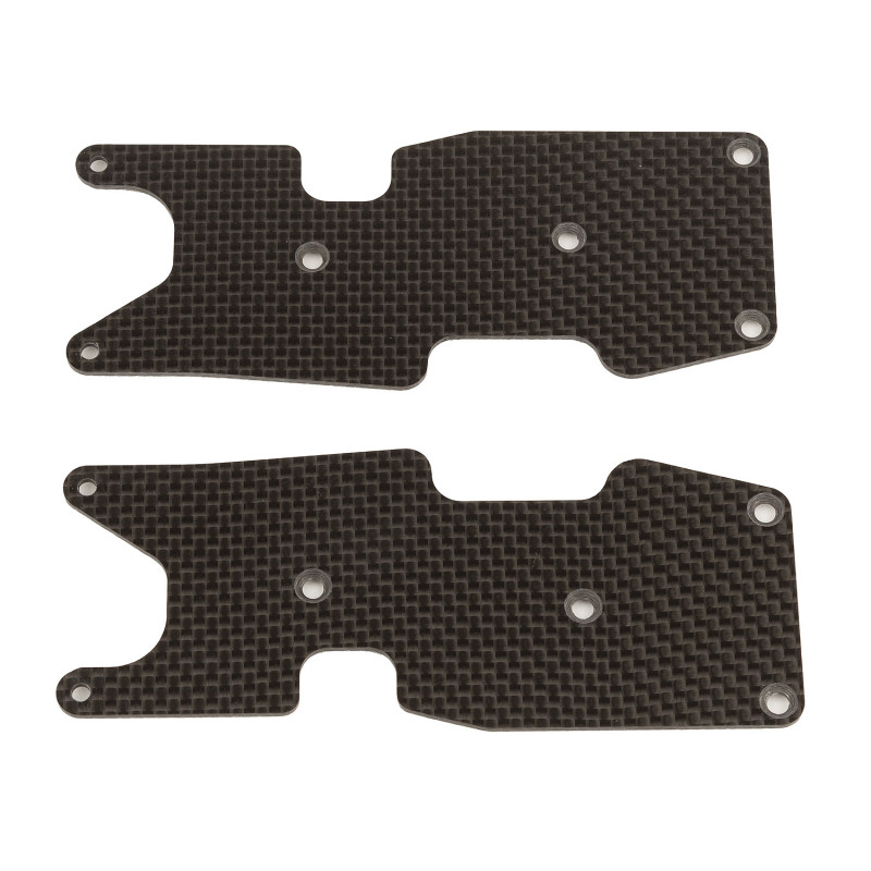 AS81474 Rc8Bt3.2 Ft Rear Suspension Arm Inserts 1.2mm Team Associated RSRC