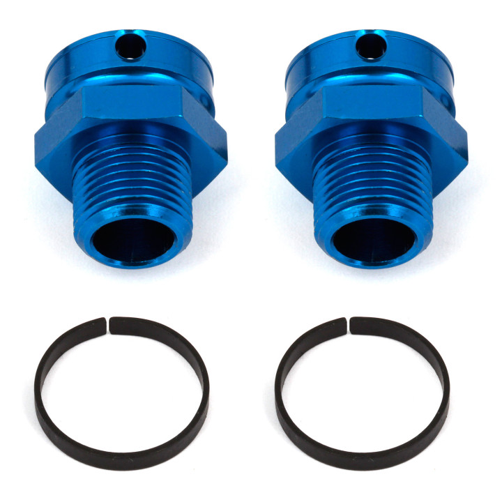AS81319 Hexagones de roues, +11.5mm RC8T4/E Team Associated RSRC
