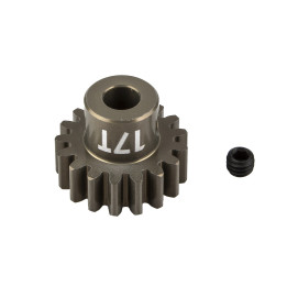 AS89599 Pignon moteur 17 dents Axe 5mm RC8T4E Team Associated RSRC