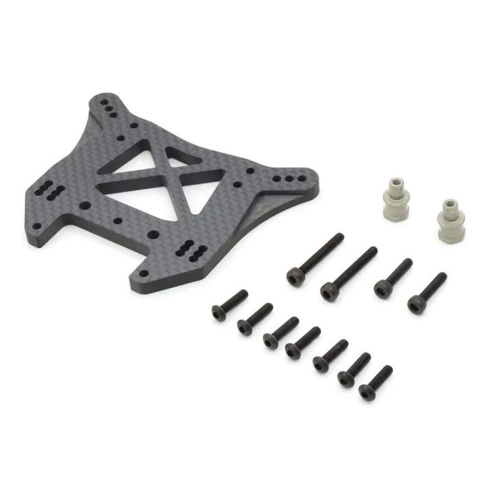ISW201 Support d'amortisseurs avant carbone MP10T/E Kyosho RSRC