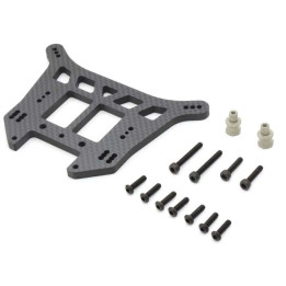 ISW202 Support d'amortisseurs arrière carbone MP10T/E Kyosho RSRC