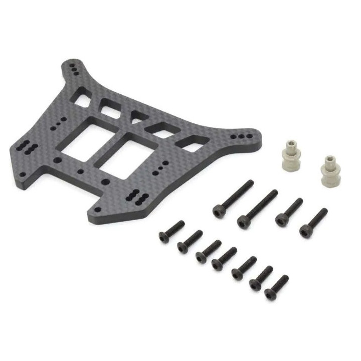 ISW202 Support d'amortisseurs arrière carbone MP10T/E Kyosho RSRC