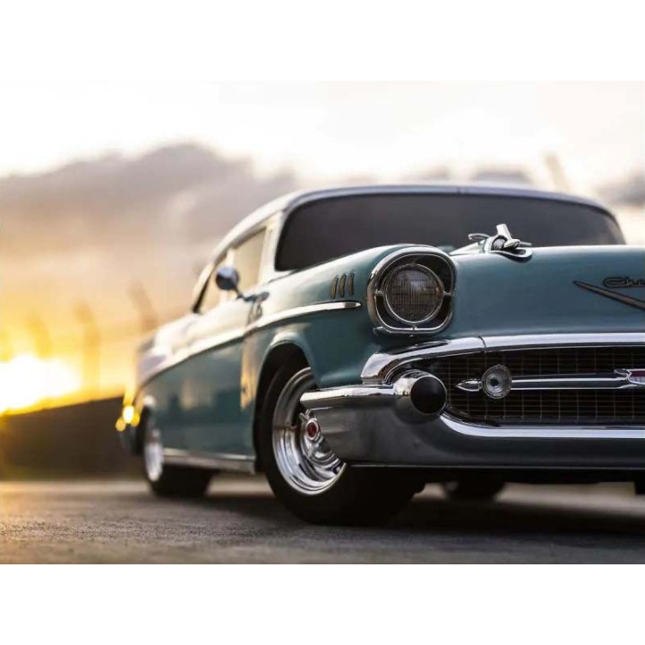 34433T1B Kyosho Fazer MK2 Chevy Bel Air Coupe 1957 Turquoise 1/10 Readyset Kyosho RSRC