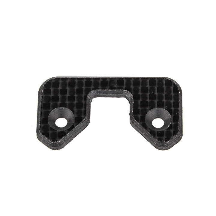 AS91917 Protection de support d'aileron arrière carbone RC10B6.4/74.2 Team Associated RSRC