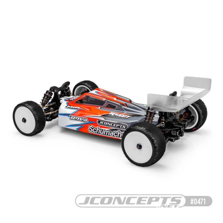 0471 Carrosserie JCONCEPTS S2 Schumacher Cat L1R Evo avec ailerons Jconcepts RSRC