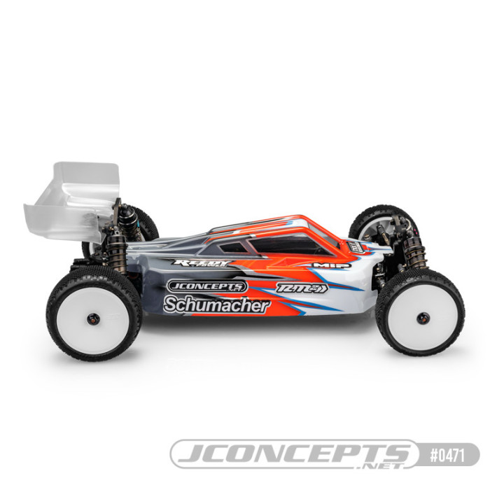 0471 Carrosserie JCONCEPTS S2 Schumacher Cat L1R Evo avec ailerons Jconcepts RSRC