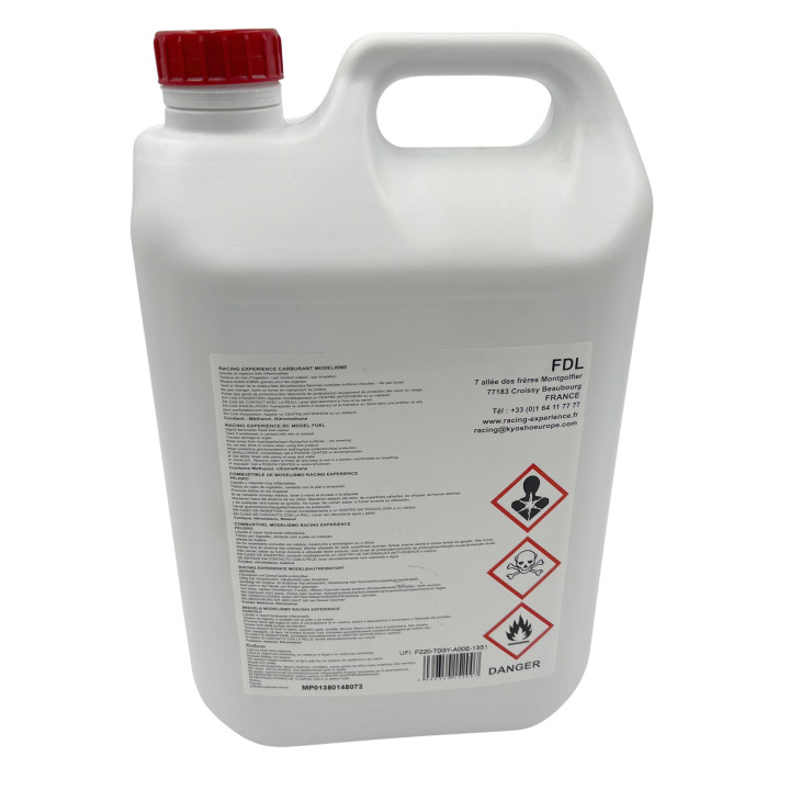 REF05HOTE Racing Fuel Hot Fire Euro 16% 5 liters (Compliant with EC 2019-1148) Racing Experience RSRC