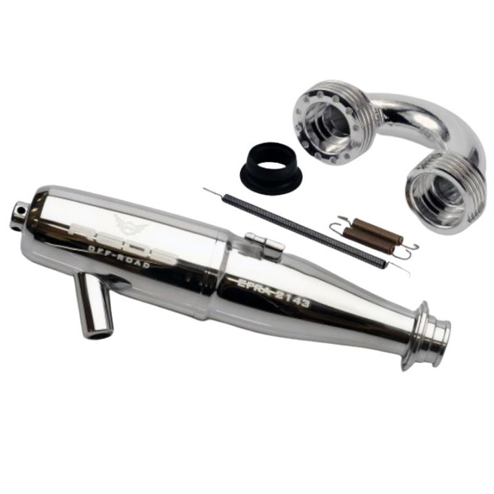 REDKM210011 Reds Racing EFRA 2143 Off-road exhaust pipe with header Reds Racing RSRC