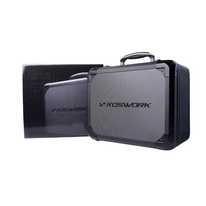 KOS32302-M17 Koswork Mini Black Aluminium Case V2 for Sanwa M17 Koswork RSRC