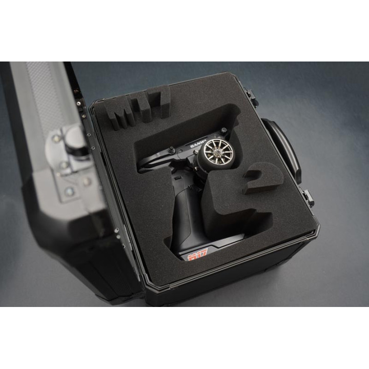 KOS32302-M17 Koswork Mini Black Aluminium Case V2 for Sanwa M17 Koswork RSRC