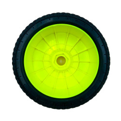 TKUY19 6mik DASH Tires + Yellow Ultra 1/8 Buggy Rims (2) 6MIK-Racing RSRC