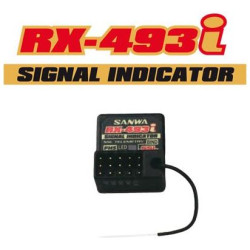 101A32483A+107A41376A Radio Sanwa M17 avec 2 récepteurs RX493i et batterie Lipo Sanwa RSRC