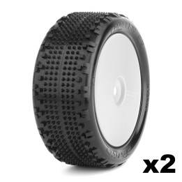 JK2002GW Pneus avant Buggy 1/10 4x4 Challenger Jetko sur jantes (2) Jetko RSRC