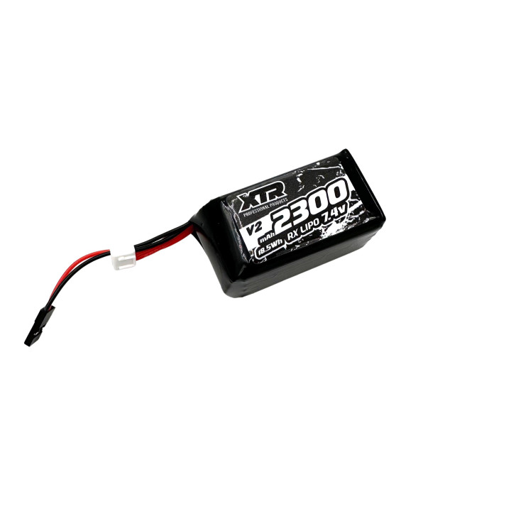 XTR-0211 XTR BATTERY RECEIVER SQUARE LIPO 7,4 2300 mAh 31X31X55 XTR RSRC