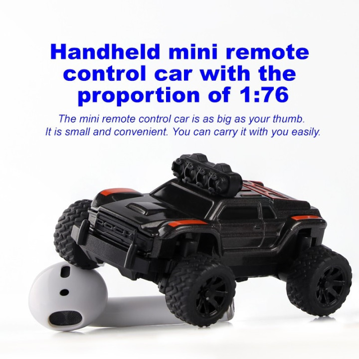 TB-C81-BL Voiture Turbo Racing 1/76 Monster truck noir Turbo Racing RSRC