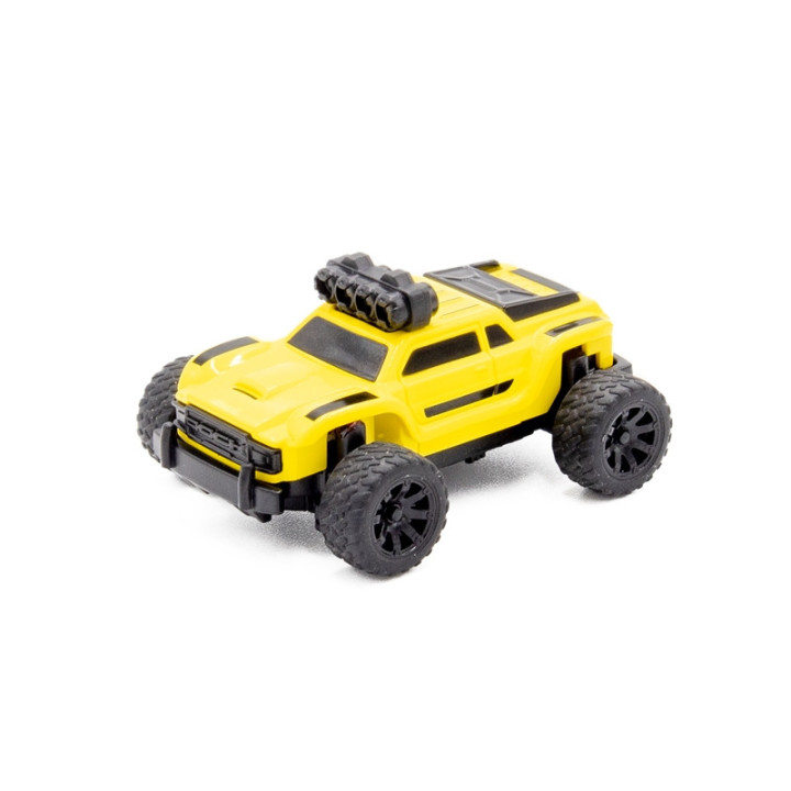 TB-C81-YE Voiture Turbo Racing 1/76 Monster truck jaune Turbo Racing RSRC