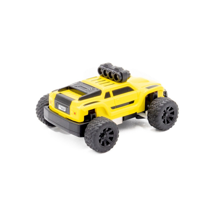 TB-C81-YE Micro Turbo Racing car 1/76 Monster truck yellow Turbo Racing RSRC