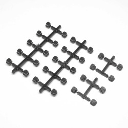TLR234132 Inserts pour cales de triangles V2 22 5.0 Team Losi Racing RSRC