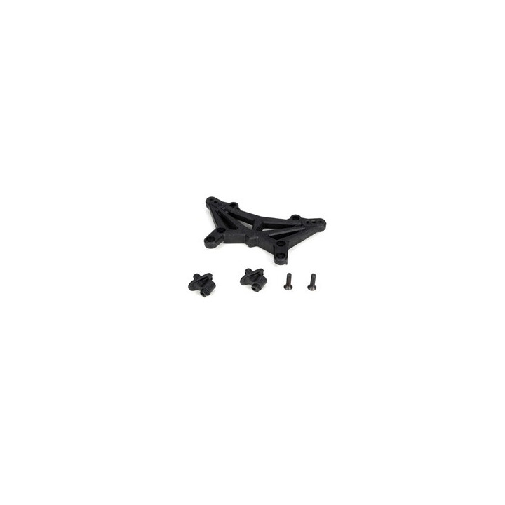 TLR1102 22 Truck -Support d'amortisseurs et de carrosserie avant TLR1102 Team Losi Racing RSRC