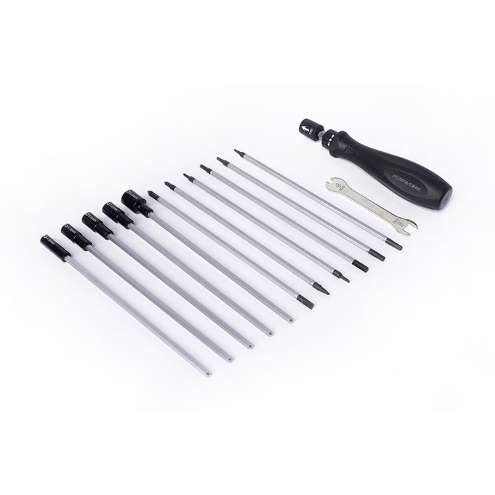 KOS13246V2 Complete Tool Kit handle+tips with Carrying bag Koswork V2 (12pcs) Koswork RSRC