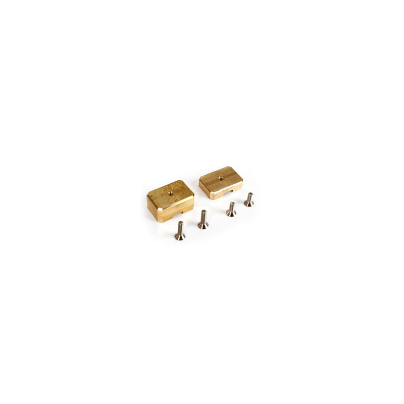 TLR341001 BRASS WEIGHT SYSTEM, 20G, 40G: 8IGHT TLR341001 Team Losi Racing RSRC