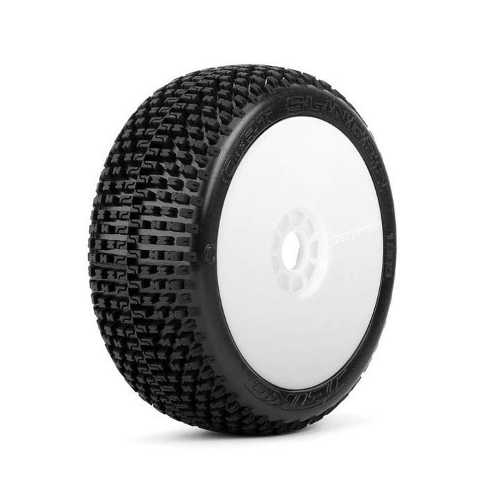 JK1005 Pneus Jetko Dirt Slinger montés-collés sur jantes Revo (2) Jetko RSRC