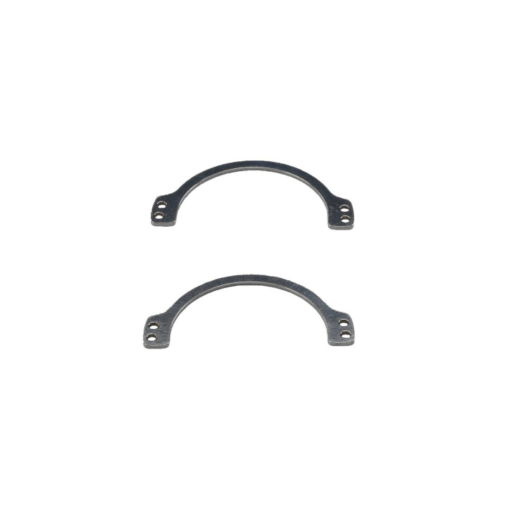 ENAC0017 Renforts en acier pour coude de résonateur (2) Reds Racing RSRC