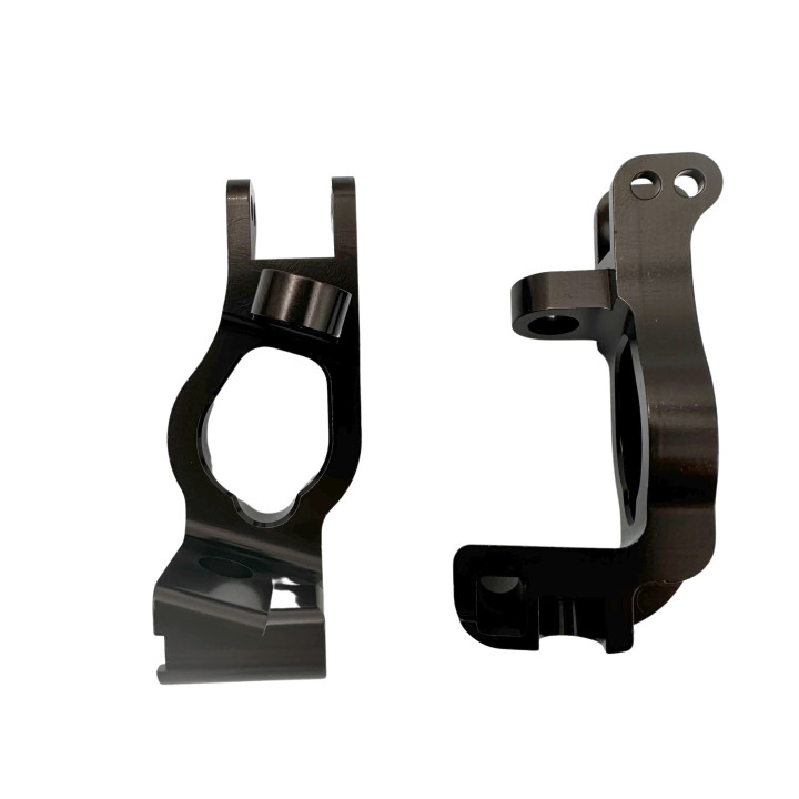 IFW474B Front caster blocks set for Inferno MP10/MP9 (17.5degrees) aluminium IFW474 Kyosho RSRC