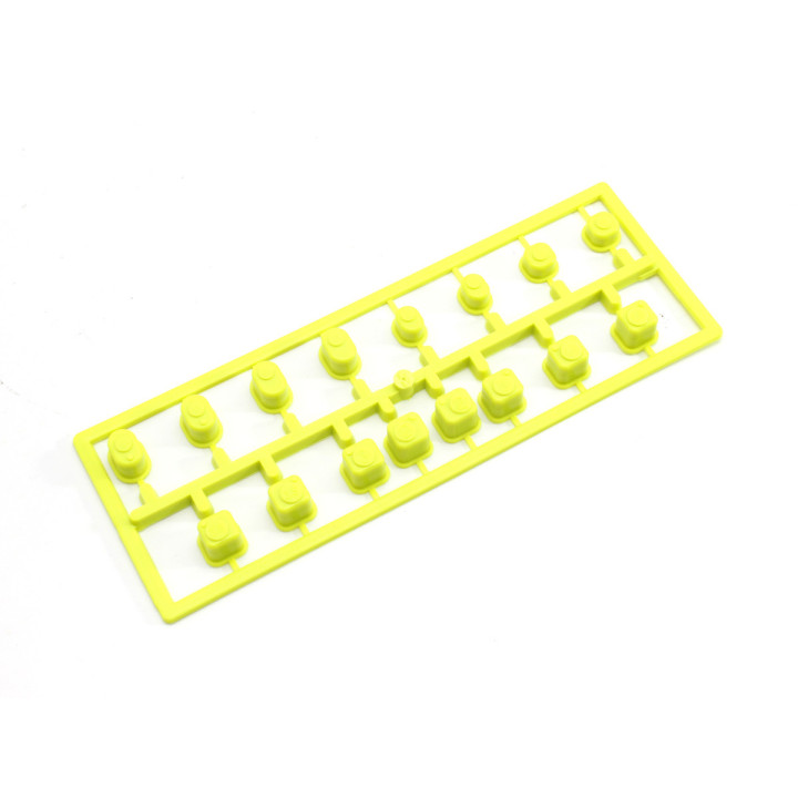 IF616KYB Bagues de suspension Inferno MP10 (jaune fluo) Kyosho RSRC