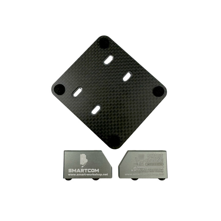 SEBS-A1716 Kit montage moteur 1/10 pour banc de rodage bain d'huile Smart Workshop RSRC