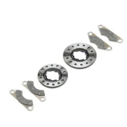 TLR342008 Heavy Duty Brake Pads and Disks: 8B, 8T 4.0 TLR342008 Team Losi Racing RSRC
