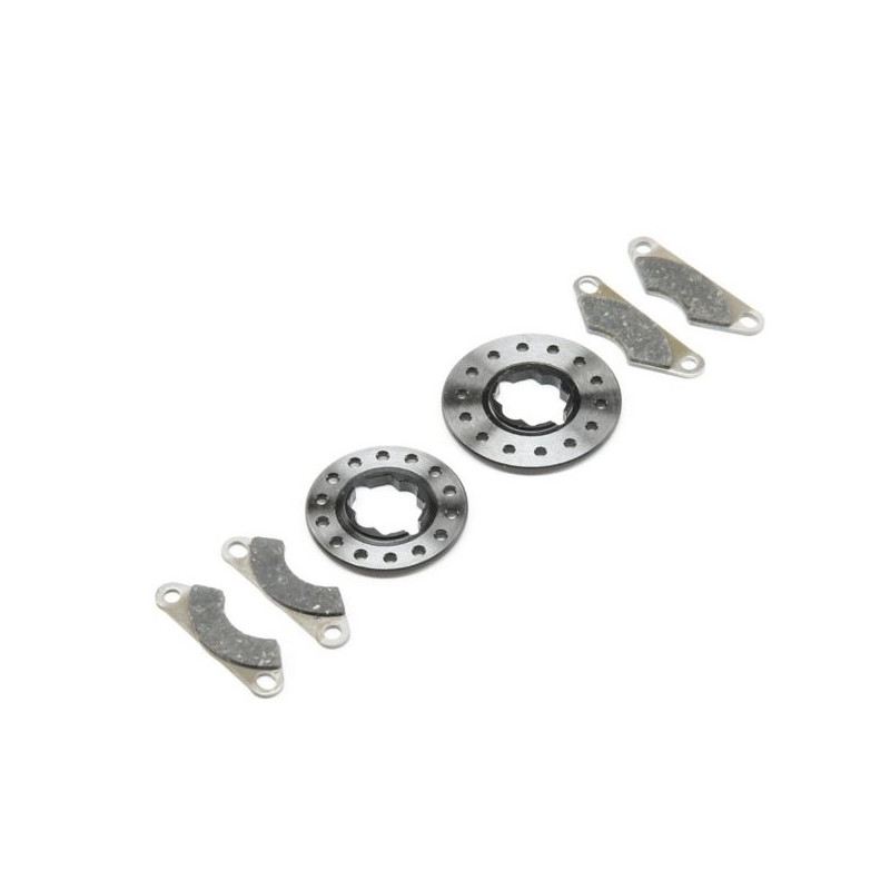 TLR342008 Heavy Duty Brake Pads and Disks: 8B, 8T 4.0 TLR342008 Team Losi Racing RSRC