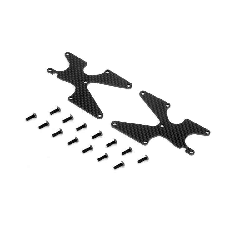 F83007-20OP Sparko F8 Carbon Rear Arm covers 2.0mm - 2pcs Sparko RSRC