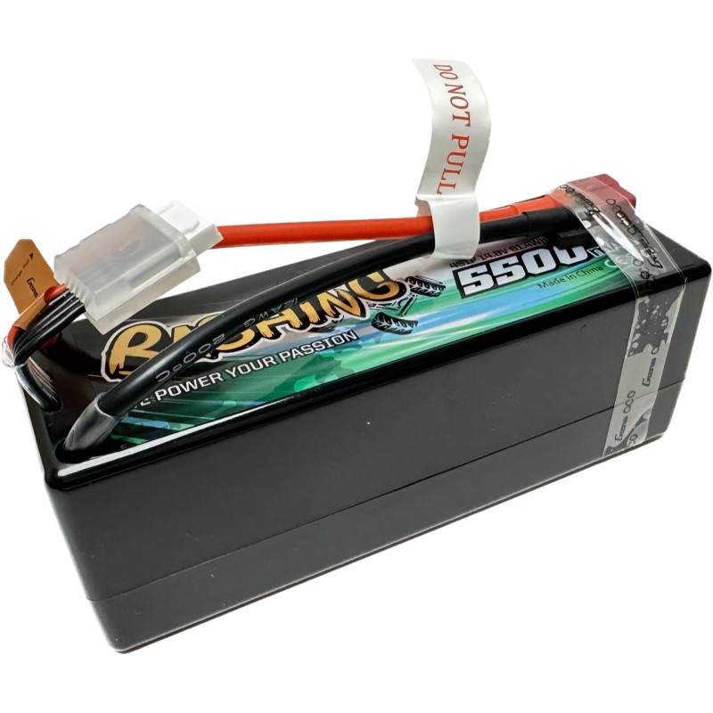 Gens ace Batterie LiPo 4S 14.8V-5500-60C(Deans) 139x46x49mm