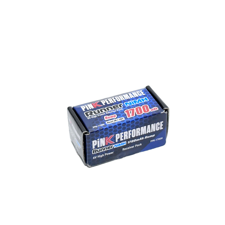 PP6-1700H Batterie Runner Rx NiMh 6.0V 1700mAh (Dual JR-JST) Pink Performance Pink performance RSRC