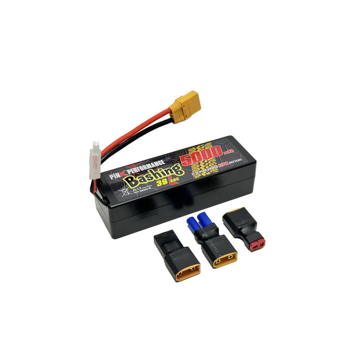 PP3-3S5000-M Batterie Bashing LiPo 3S 11.1V 5000mAh 50C (Multi) Pink Performance Pink performance RSRC