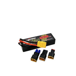 PP3-2S5200-M Batterie Bashing LiPo 2S 7.4V 5200mAh 50C (Multi) Pink Performance Pink performance RSRC