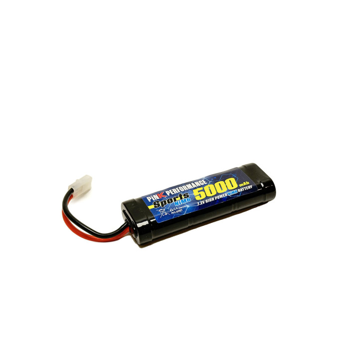 PP2-5000T Batterie Sports NiMh 7.2V 5000mAh (Tamiya) Pink Performance Pink performance RSRC
